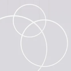 Lampa wisząca RIO 3 55/78/110 biała LED 4000K (TH.539) - Thoro Lighting