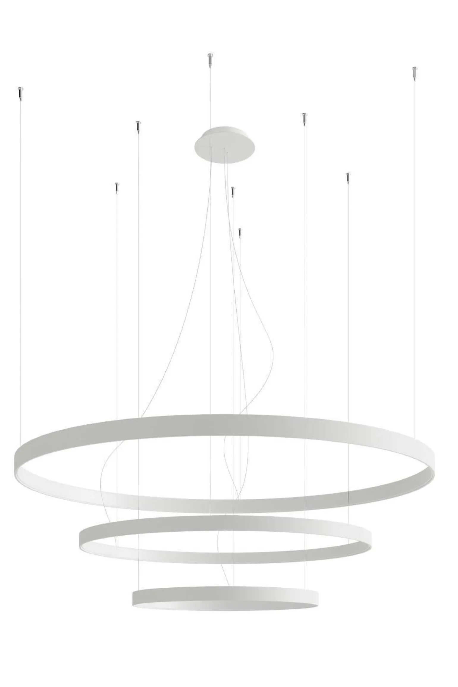 Lampa wisząca RIO 3 55/78/110 biały LED 3000K (TH.215) - Thoro Lighting