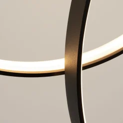 Lampa wisząca RIO 5 55/55/78/110/110 czarna LED 3000K (TH.496) - Thoro Lighting