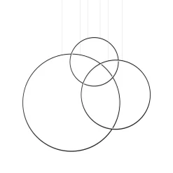 Lampa wisząca RIO 3 55/78/110 czarna LED 4000K (TH.541) - Thoro Lighting