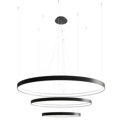 Lampa wisząca RIO 3 55/78/110 czarny LED 3000K (TH.138) - Thoro Lighting