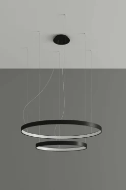Lampa wisząca RIO 2 55/78 czarny LED 4000K (TH.212) - Thoro Lighting
