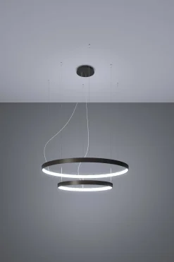 Lampa wisząca RIO 2 55/78 czarny LED 4000K (TH.212) - Thoro Lighting