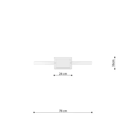 Lampa wisząca RIO 78 beżowa LED 3000K (TH.362) - Thoro Lighting
