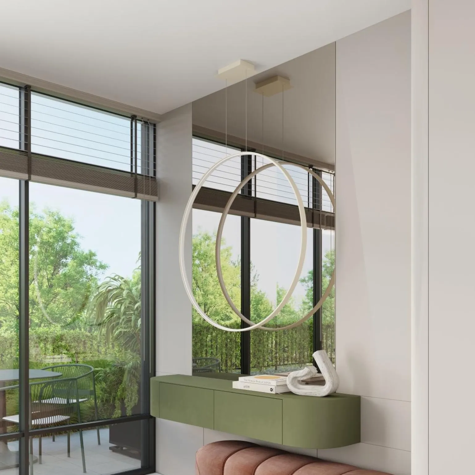 Lampa wisząca RIO 55 beżowa LED 3000K (TH.361) - Thoro Lighting