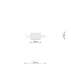 Lampa wisząca RIO 55 beżowa LED 4000K (TH.364) - Thoro Lighting