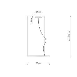 Lampa wisząca RIO 55 biały LED 3000K (TH.105) - Thoro Lighting