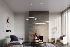 Lampa wisząca RIO 55 biały LED 3000K (TH.105) - Thoro Lighting