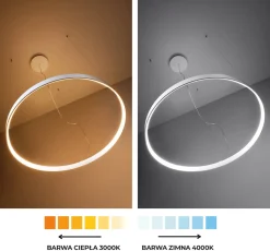 Lampa wisząca RIO 110 czarny LED 4000K (TH.124) - Thoro Lighting