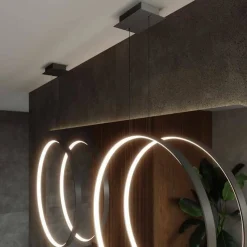 Lampa wisząca RIO 78 czarny LED 3000K (TH.118) - Thoro Lighting