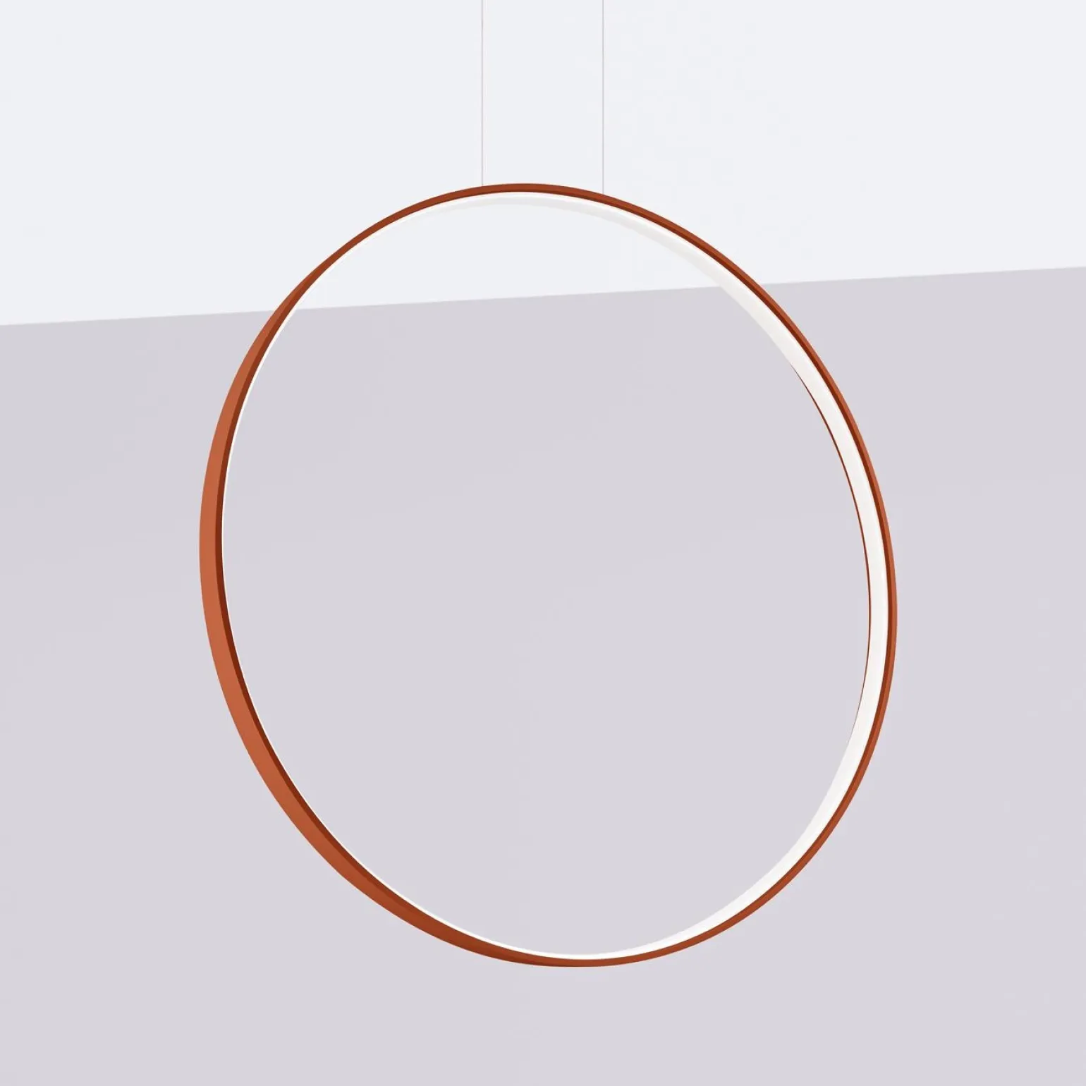 Lampa wisząca RIO 78 ochra czerwona LED 3000K (TH.406) - Thoro Lighting