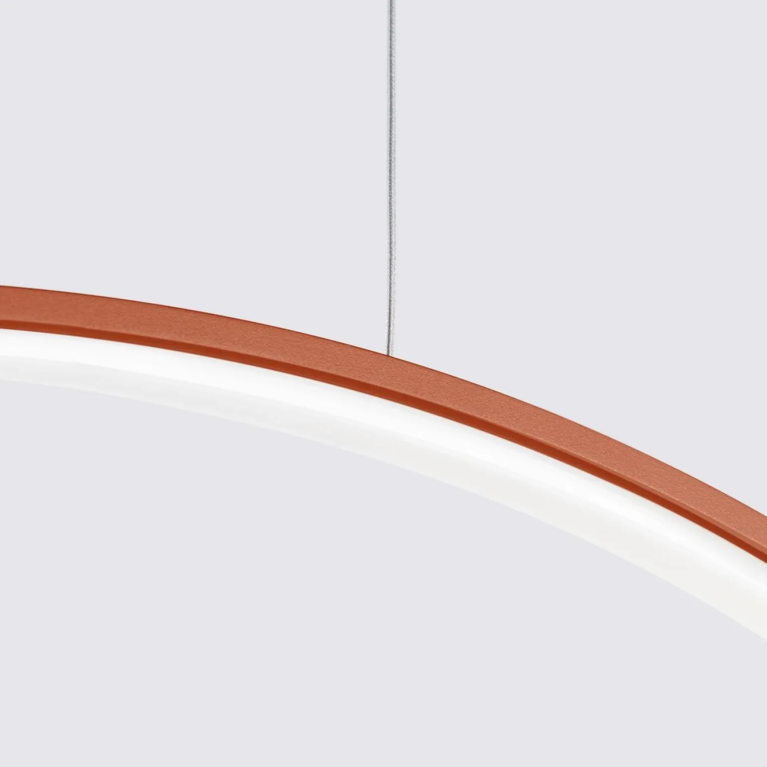 Lampa wisząca RIO 78 ochra czerwona LED 3000K (TH.406) - Thoro Lighting