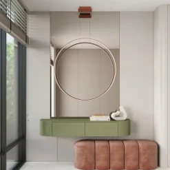 Lampa wisząca RIO 110 ochra czerwona LED 4000K (TH.410) - Thoro Lighting