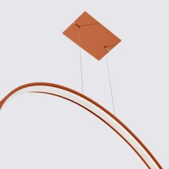 Lampa wisząca RIO 55 ochra czerwona LED 3000K (TH.405) - Thoro Lighting