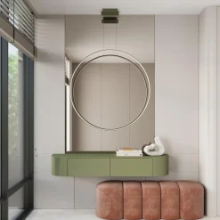 Lampa wisząca RIO 110 zielona oliwka LED 4000K (TH.388) - Thoro Lighting