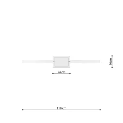 Lampa wisząca RIO 110 złota LED 4000K (TH.171) - Thoro Lighting