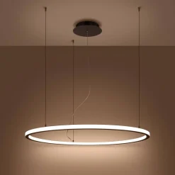 Lampa wisząca RISA 90 czarny LED 3000K (TH.275) - Thoro Lighting