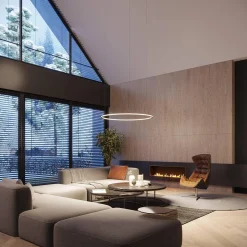 Lampa wisząca RISA 120 czarny LED 3000K (TH.276) - Thoro Lighting