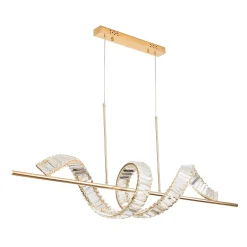 Lampa wisząca RITZ LED złota 150 cm (ST-MD2405161) - Step into Design