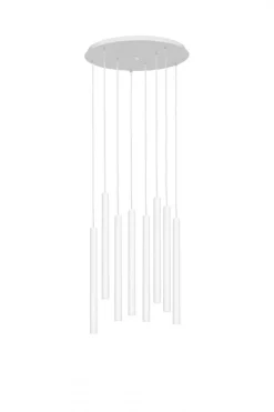 Lampa wisząca ROLL 8 kolor Biały (11168801) - KASPA