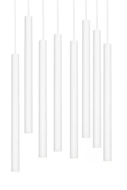 Lampa wisząca ROLL 8 kolor Biały (11168801) - KASPA