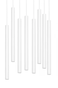 Lampa wisząca ROLL 8 kolor Biały (11168801) - KASPA