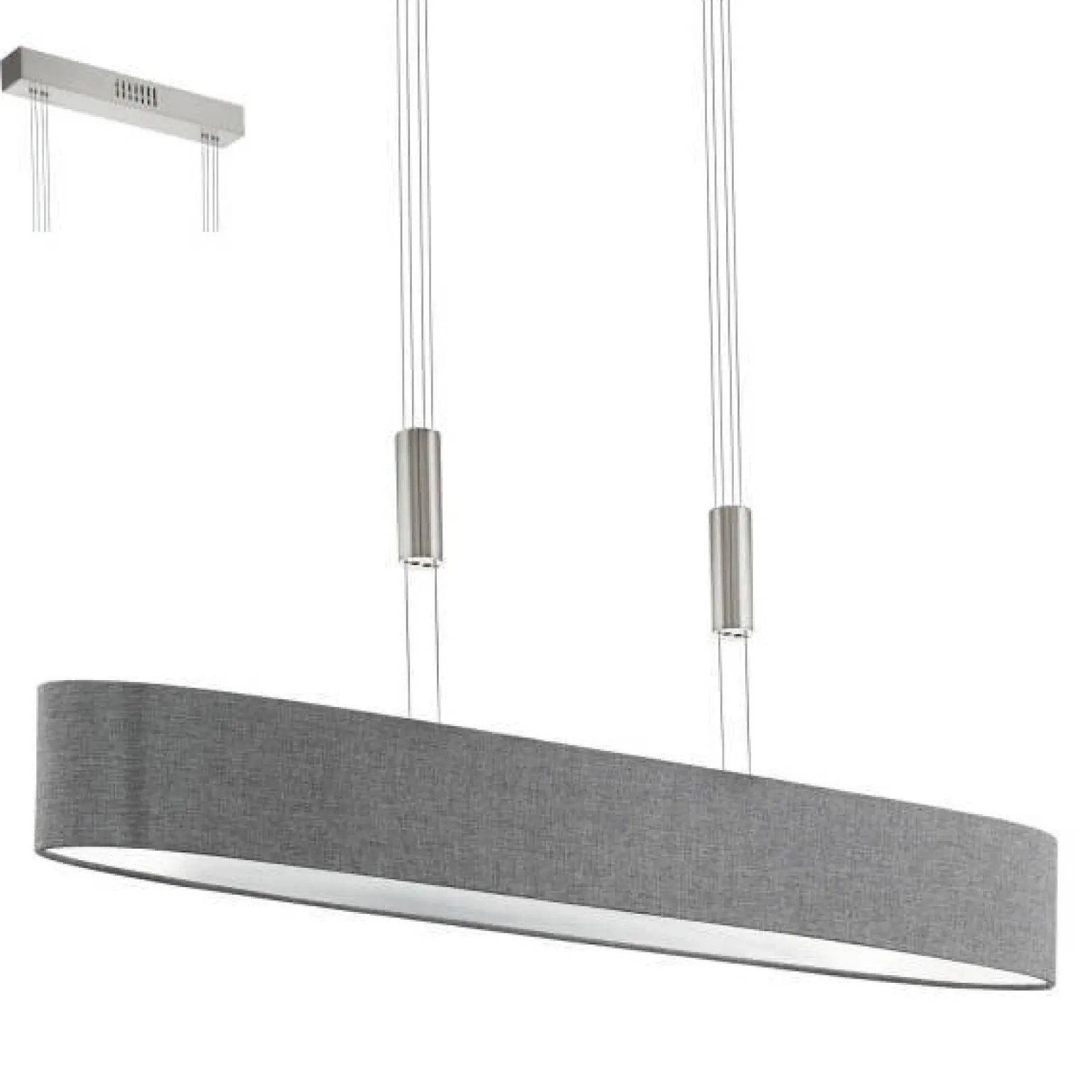Lampa wisząca ROMAO szara (95351 - EGLO) - żyrandol