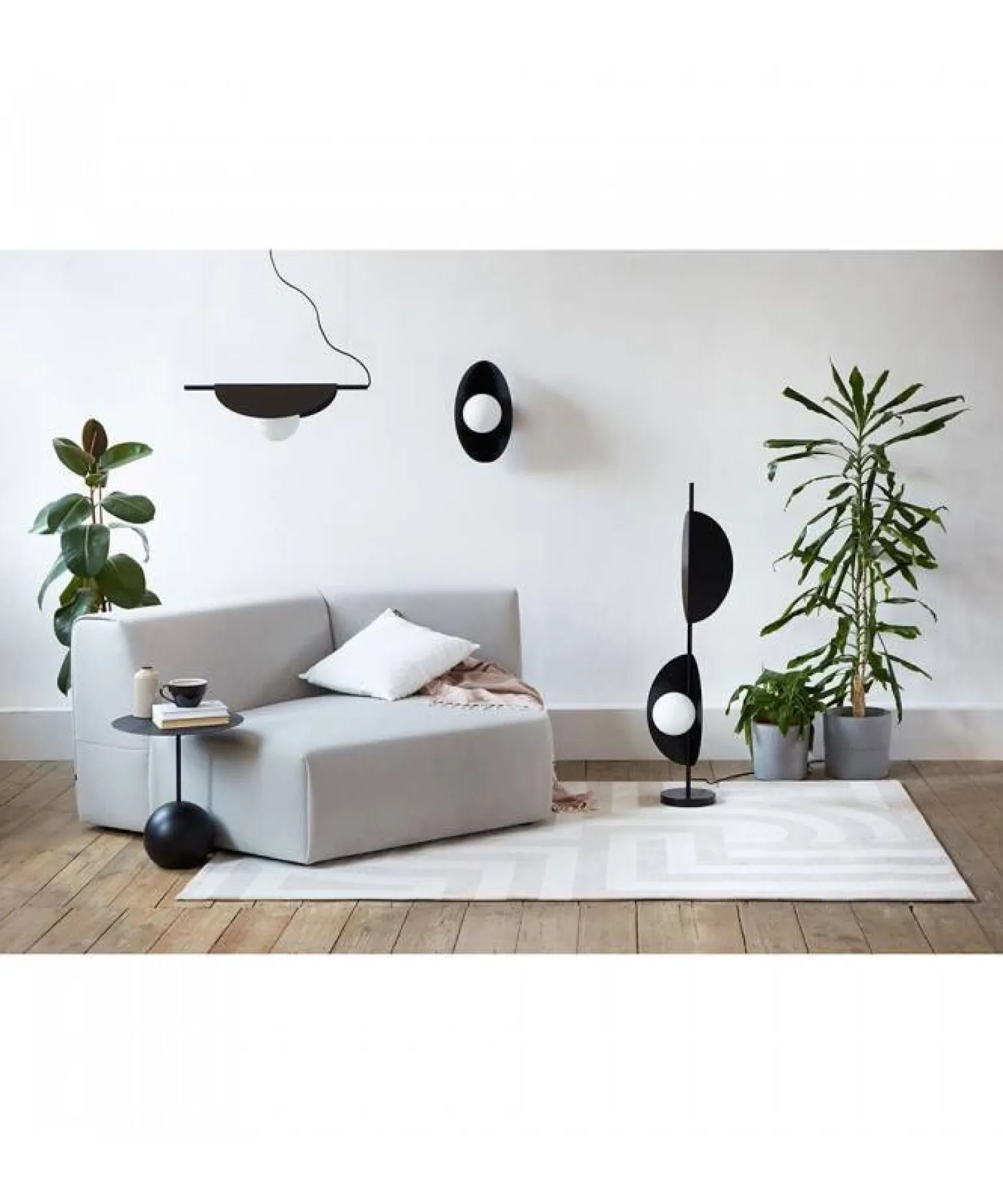 Lampa wisząca SALLO A czarna (SAA122P0) - Ummo