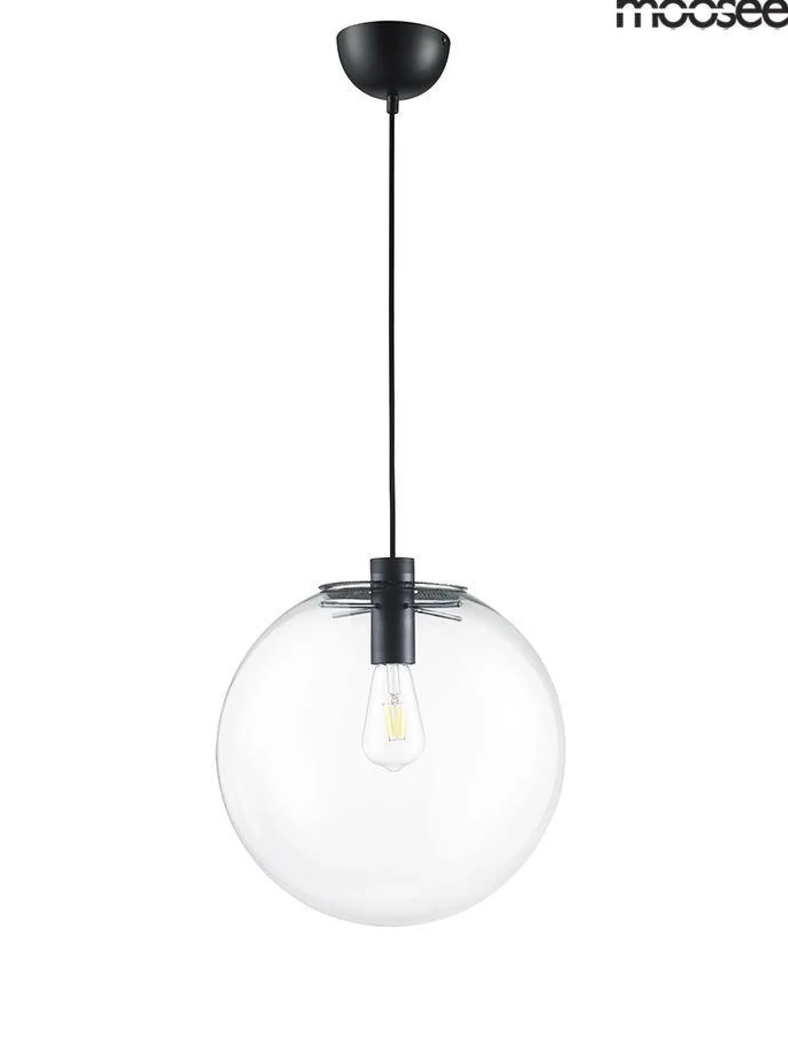 Lampa wisząca SANDRA 30 czarna (MSE010100308) - Moosee