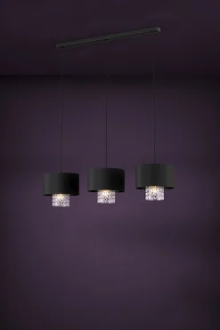 Lampa wisząca SAPUARA czarna (39978) - EGLO