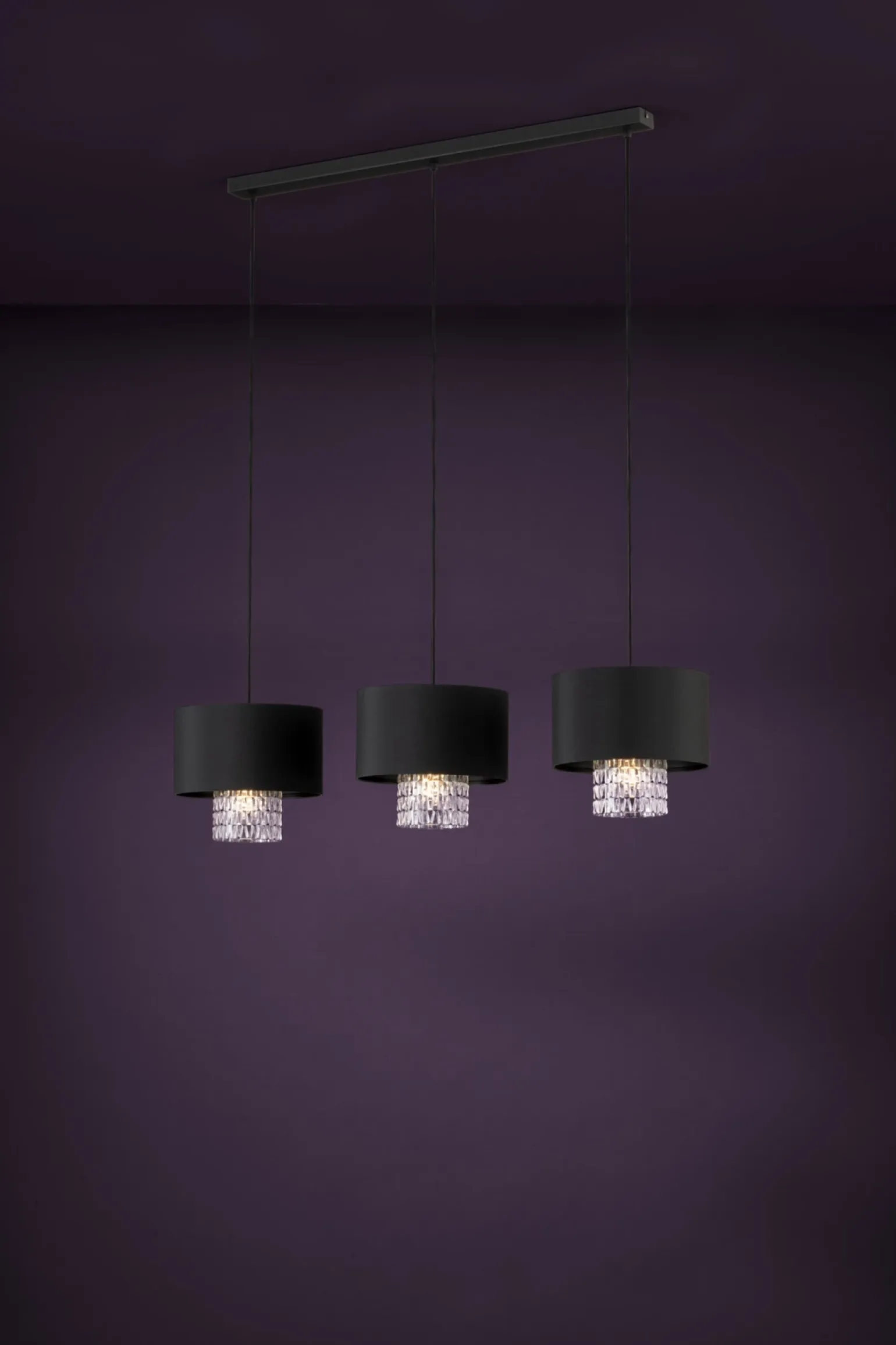 Lampa wisząca SAPUARA czarna (39978) - EGLO