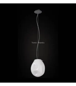 Lampa wisząca SASSO kol. błyszczący opalowy (67651) Ramko - żyrandol