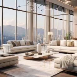 Lampa wisząca Saturno Black 120W LED (ML0848) - Milagro