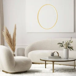 Lampa wisząca Saturno Gold 46W LED (ML8857) - Milagro