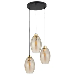 Lampa wisząca SEBO 3 PŁ KOŁO (4634) - TK Lighting