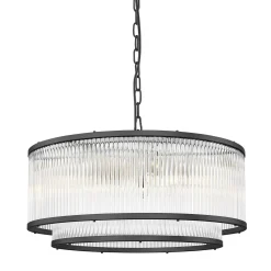 Lampa wisząca SERGIO czarna (P0528-06H-P7AC) - Zuma Line