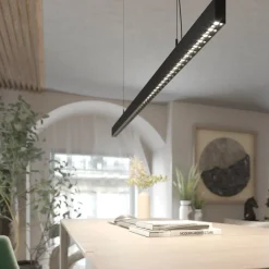 Lampa Wisząca Sigi I LED czarna (PL0126-BK) - Yaskr