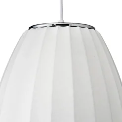 Lampa wisząca SILK BARREL biała 50 cm (ST-2335-20) - Step into Design