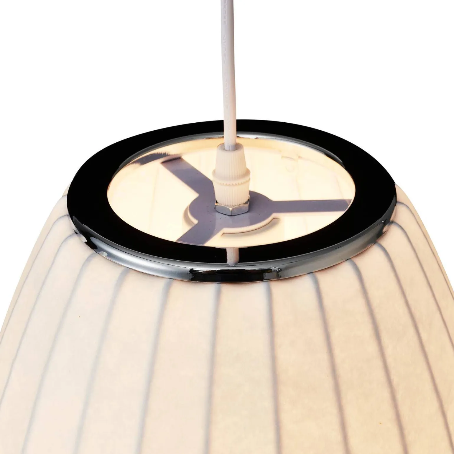 Lampa wisząca SILK BARREL biała 60 cm (ST-2335-30) - Step into Design
