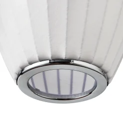 Lampa wisząca SILK BARREL biała 60 cm (ST-2335-30) - Step into Design