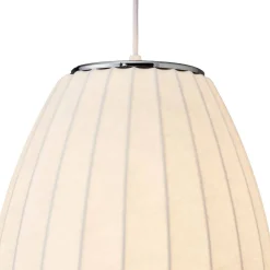 Lampa wisząca SILK BARREL biała 60 cm (ST-2335-30) - Step into Design