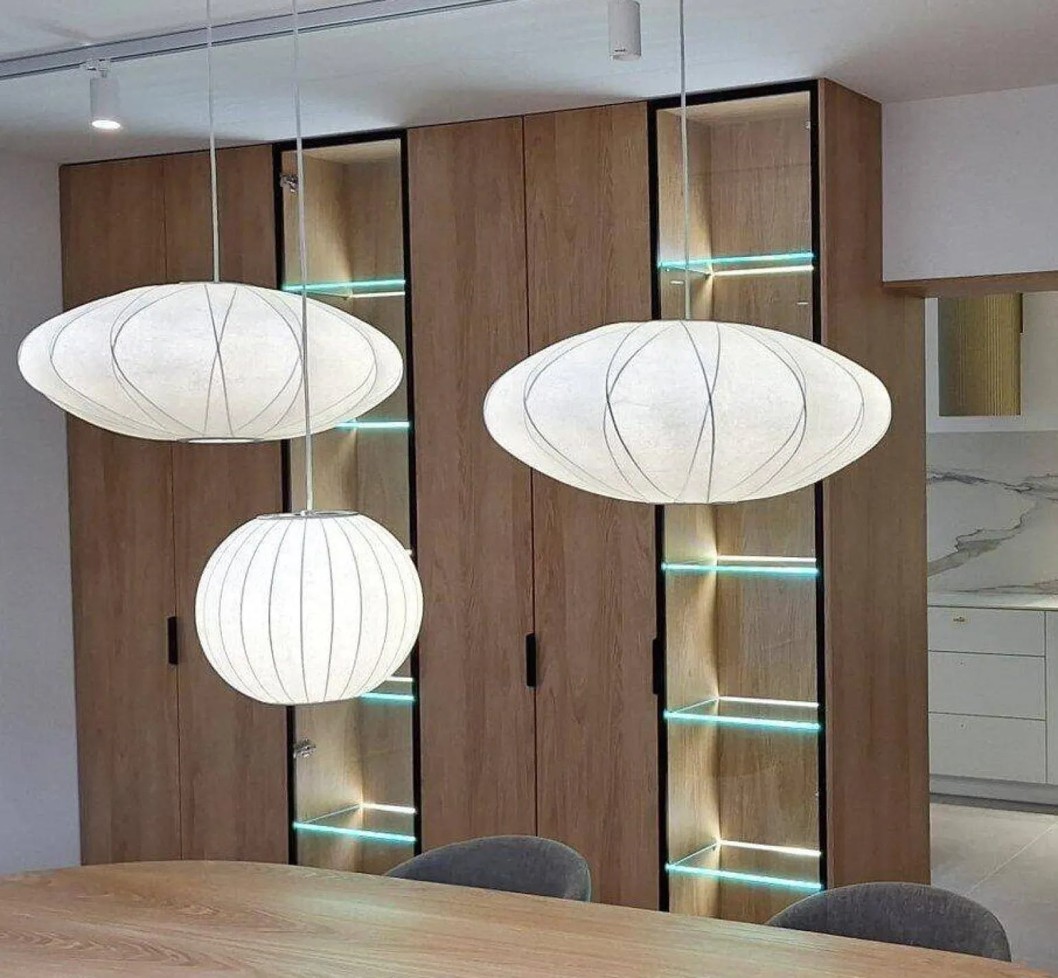 Lampa wisząca SILK biała 60 cm (ST-2330-60) - Step into Design