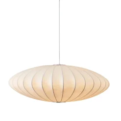 Lampa wisząca SILK FLAT biała 60 cm (ST-2328-60) - Step into Design