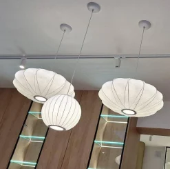 Lampa wisząca SILK X-shape biała 60 cm (ST-2334-60) - Step into Design