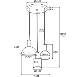 Lampa wisząca SINES (1472) - ARGON