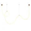 Lampa wisząca SNAKE LED wąż ledowy złota 400 cm (MD1021-4 gold) - Step into Design