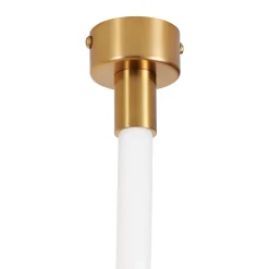 Lampa wisząca SNAKE LED wąż ledowy złota 400 cm (MD1021-4 gold) - Step into Design