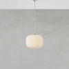 Lampa wisząca SOBER Pendant 1L White/Satin Nickel (109008) Markslojd