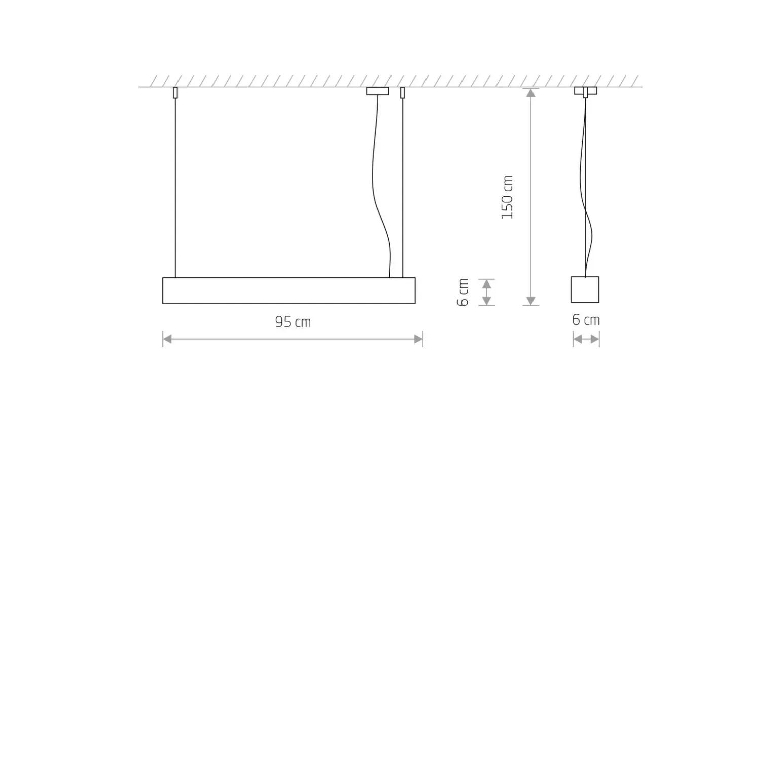 Lampa wisząca SOFT LED 90X6 (7547) - Nowodvorski