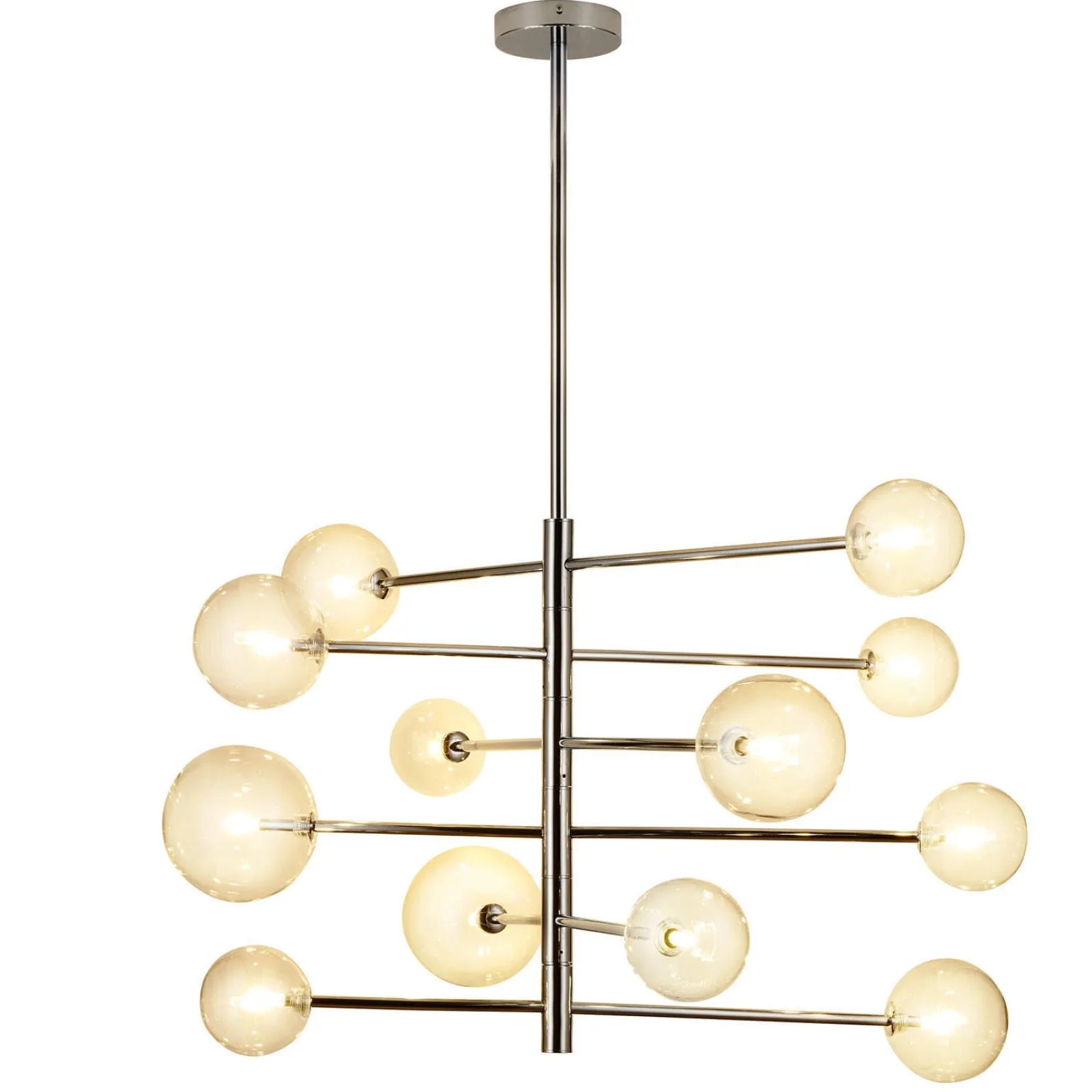 Lampa wisząca SOLA chrom 75 cm (ST-5020-12) - Step into Design